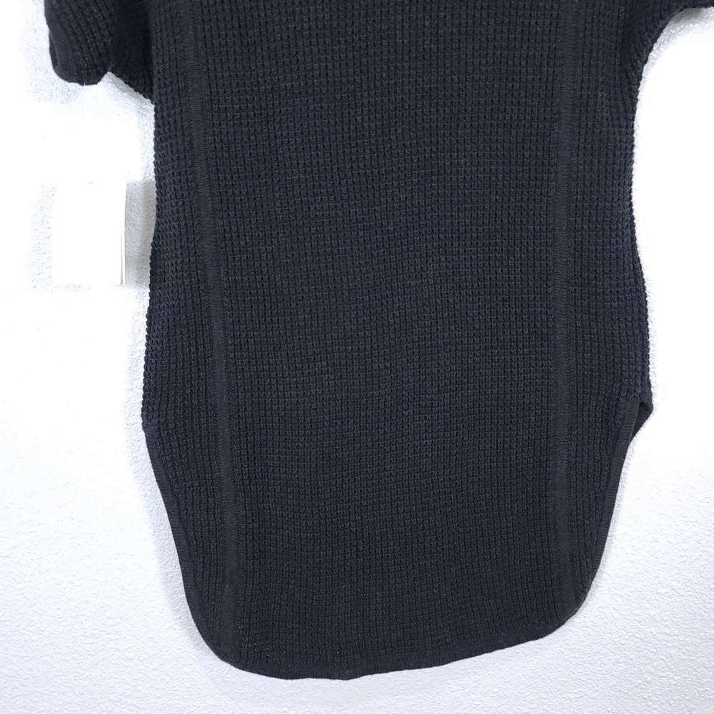 UGG Selby Turtleneck Chunky Knit Charcoal Gray Sweater - Picture 14 of 15
